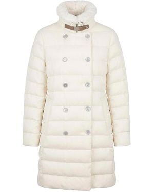 Moorer 'Longan' Jacket - White