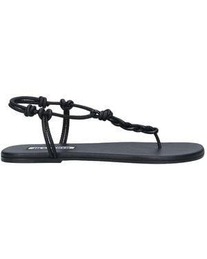 Jil Sander Tangle Sandals - Black
