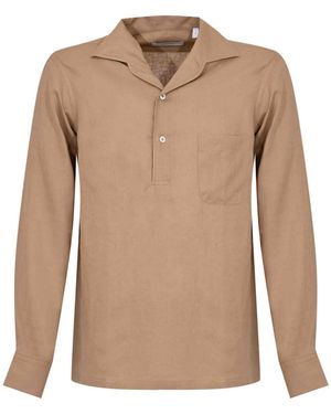 Lardini Pailan Shirt - Natural