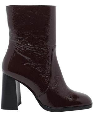 Stuart Weitzman Vera Pump Booties - Brown