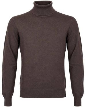 Fay Rollkragenpullover - Braun