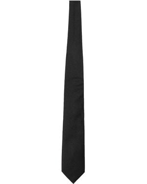 Tom Ford Icon Mulberry Silk Polka Dot Tie - Black