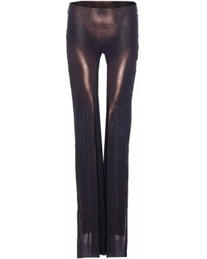 Jean Paul Gaultier Body Dust Mesh Trousers - Blue