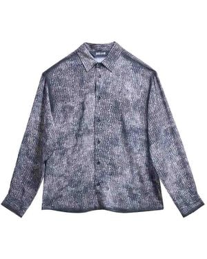 Just Cavalli Animal Shirt - Blue
