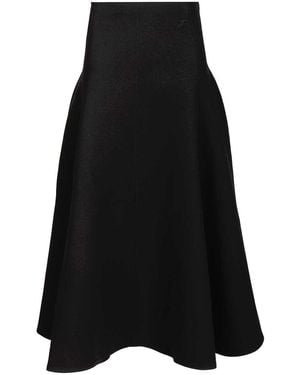 Jacquemus Triangle Skirt - Black