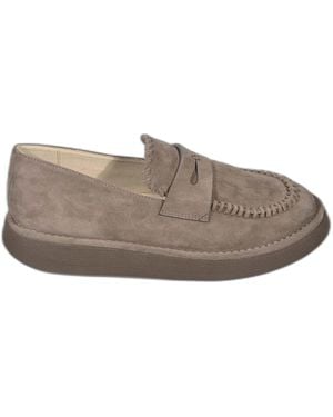 Giorgio Armani Flat Shoes - Brown