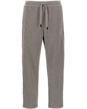 Brioni Worked Joggers - Grey