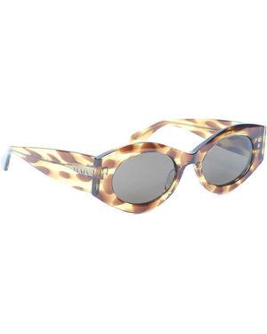 Alaïa Alaia Acetate Sunglasses - Brown