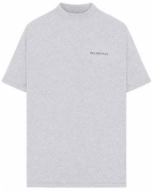 Balenciaga Oversized T-Shirt - White