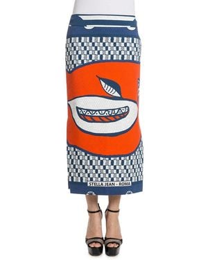 Stella Jean Felice Skirt - White