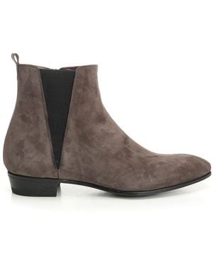 Lidfort Suede Ankle Boot - Brown