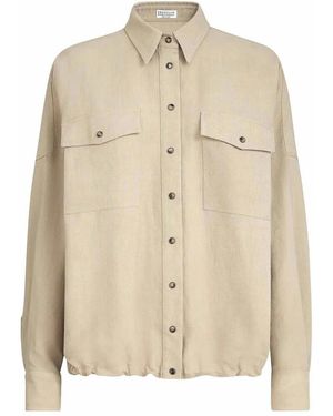 Brunello Cucinelli Shirt - Natural