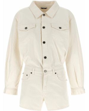 Haikure Elle Authentic Lax Jumpsuit - Natural