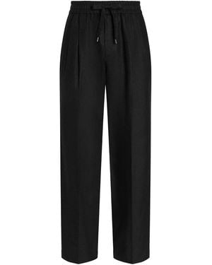Dolce & Gabbana Drawstring Jogging Trousers - Black