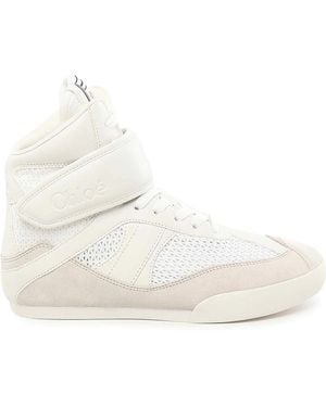 Chloé Sneakers Alte Kick - Neutro