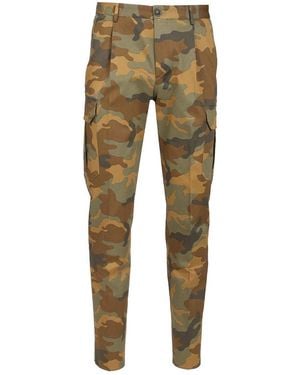 Tagliatore Wool Cargo Trousers - Natural
