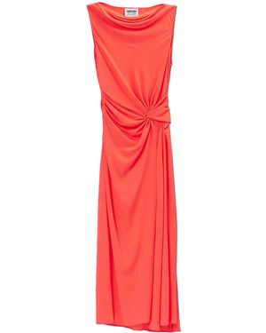 Moschino Midi Crepe Dress - Red