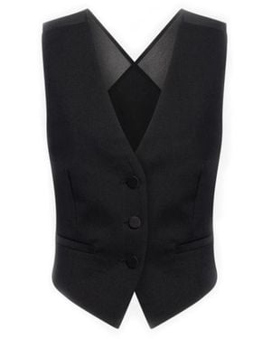 Dondup Waistcoats - Black