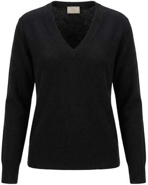Drumohr V-Neck Sweater - Black