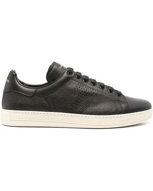 Tom Ford Strappy Casual Sports Shoes - Black