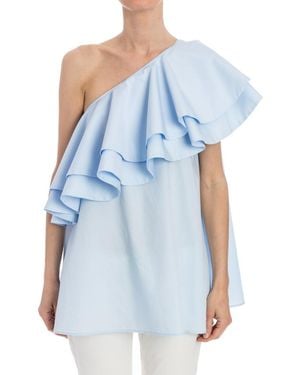 Vivetta Pernice Bianca Top - Blue