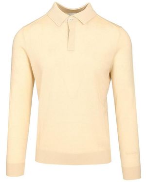 Paul Smith Long-Sleeved Polo Shirt - Natural