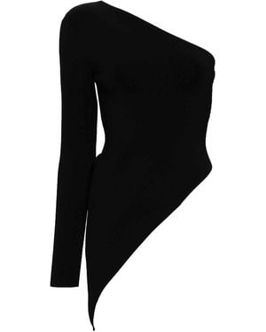 Alexander Wang Asymmetric Shirt - Black