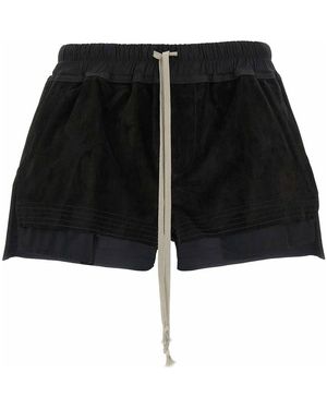 Rick Owens Fog Boxers Shorts - Black