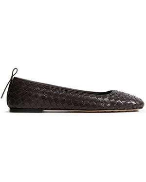 Bottega Veneta 'Lucy' Ballerinas - Black