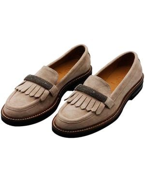 Eleventy Loafers - Brown