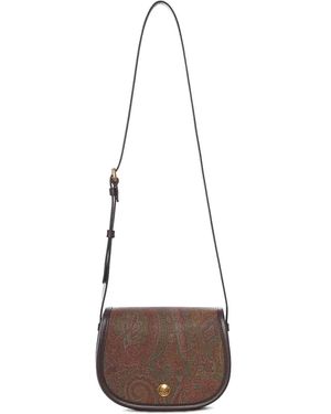 Etro Borsa Crossbody Arnica Pelle - Bianco