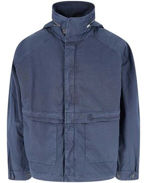 RANRA Jacket With Embroidery - Blue