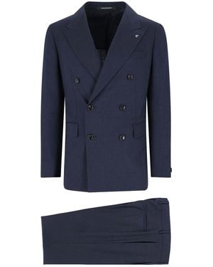 Tagliatore Complete Double -Breasted - Blue