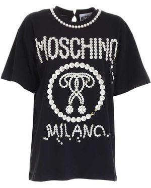 Moschino Couture T-Shirt Cotton - Black