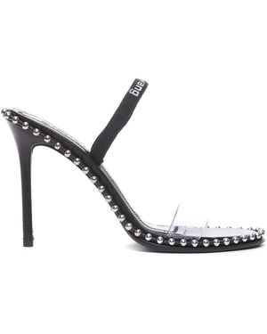 Alexander Wang Women Nova 120mm Stud-detail Sandals Black