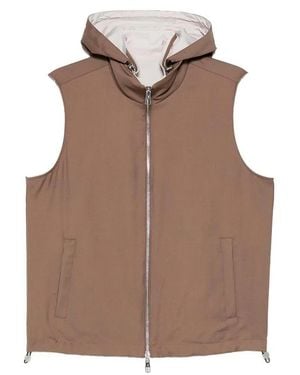 Montecore Reversible Gilet - Brown