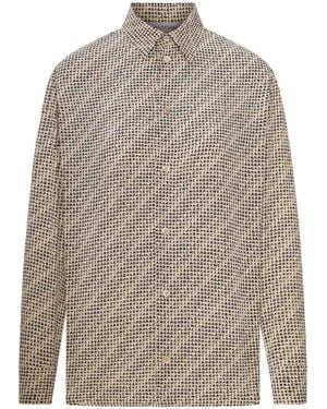 Balenciaga Monogram Shirt - Grey