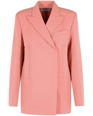 Sportmax Esule Straight Blazer - Pink