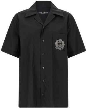 Dolce & Gabbana Hawaii Shirt - Black