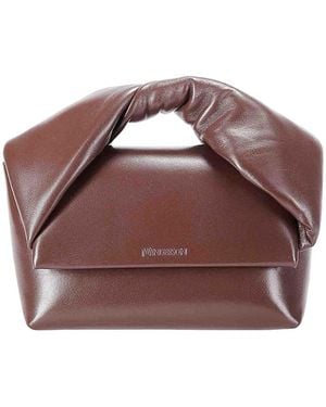 JW Anderson Midi Twister Bag - Brown