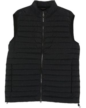 Peuterey Moise Quilted Gilet With Zip - Black