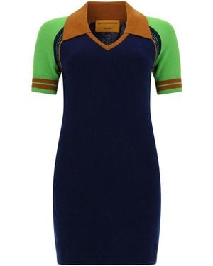 Guest In Residence Mini Dress Ace - Blue