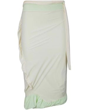 OTTOLINGER Gonna A Tubino Reversibile Intrecciata - Verde
