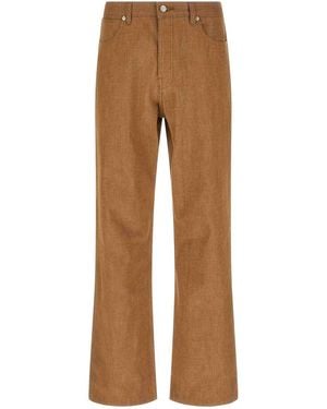 A.P.C. Vaqueros Rectos - Marrón