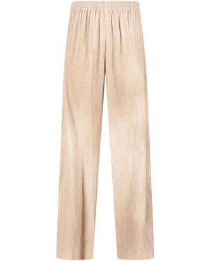 Ermanno Scervino Viscose Pants - Natural