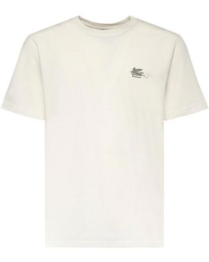 Etro Cotton T-Shirt - White