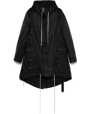 Rick Owens Drkshdw Fishtail Parka - Black