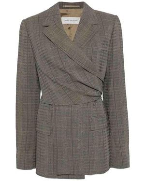 Dries Van Noten Casualjacke - Grau