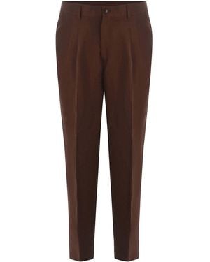 Costumein Casual Trousers - Brown