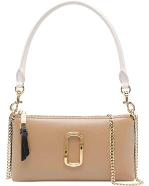 Marc Jacobs The Snapshor Convertible Shoulder Bag - Natural